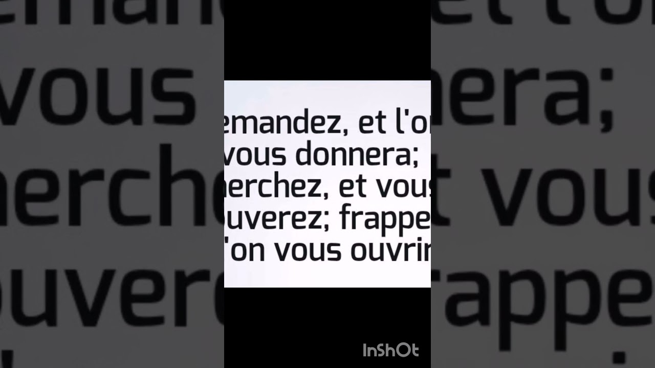 Ce verset nous enseigne la foi,la persistance et la confiance en Dieu.