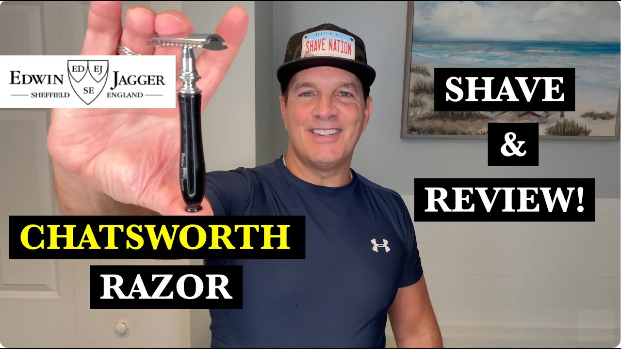 Edwin Jagger Chatsworth Razor Shave & Review