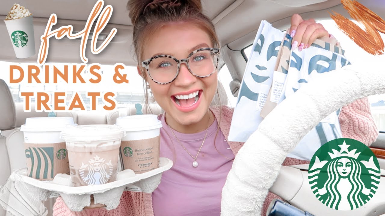 Starbucks Fall Drinks & Treats 2020 | Taste Testing, Chat With Me