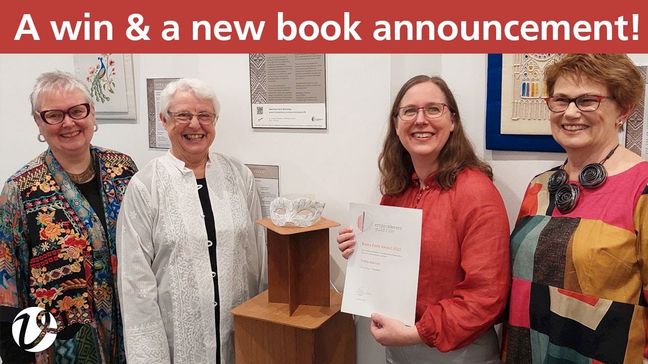 FlossTube 111 – a win and a new book announcement