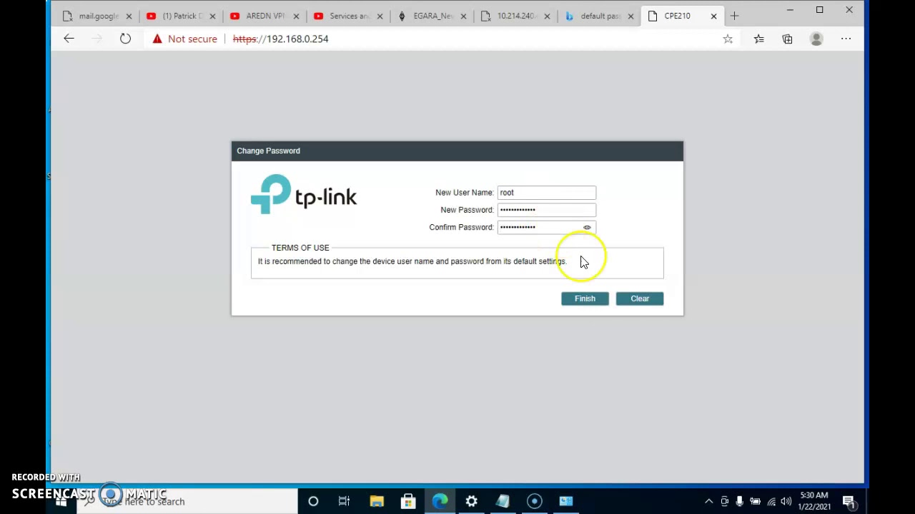 Installing AREDN Mesh Firmware on TP-Link CPE210