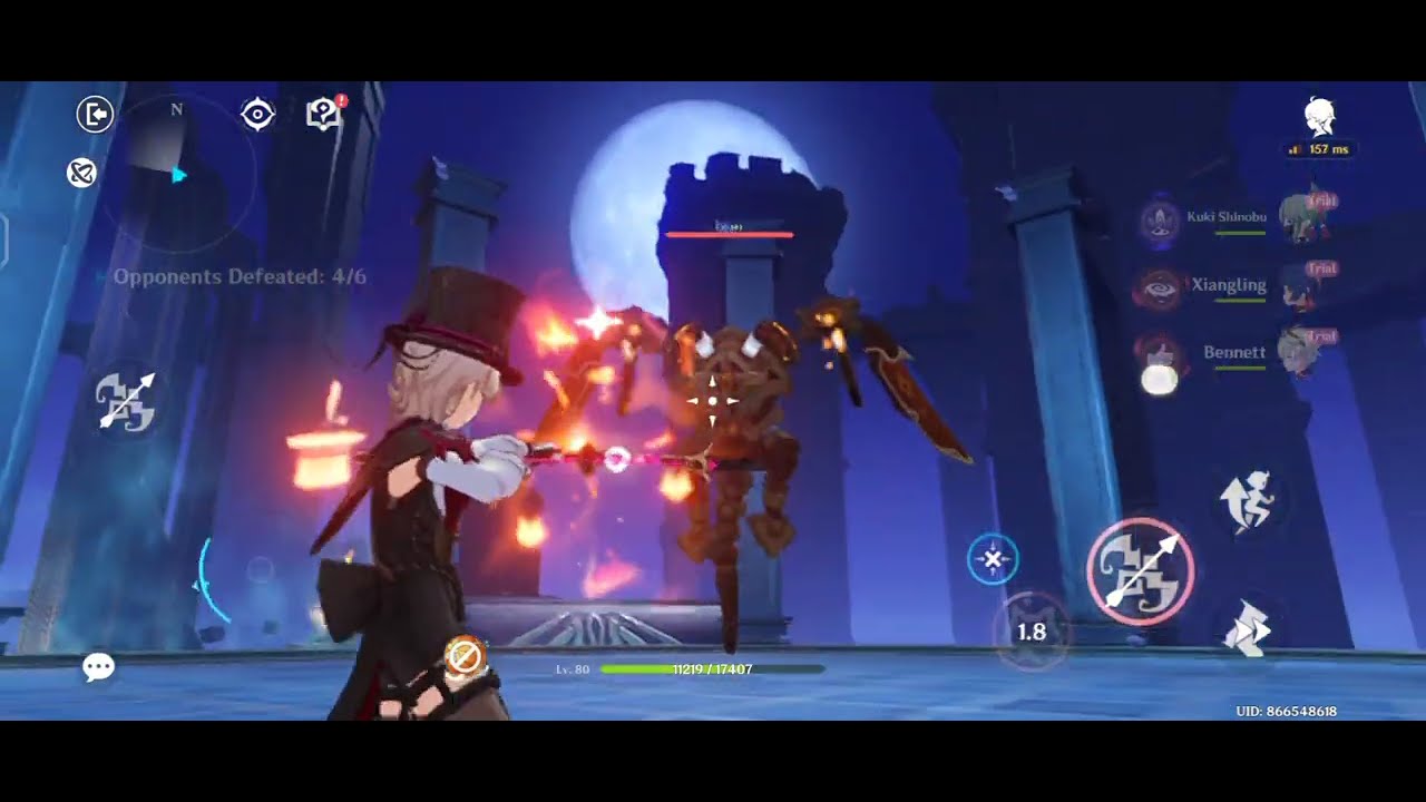 lyney genshin impact new character 5.2 | gameplay