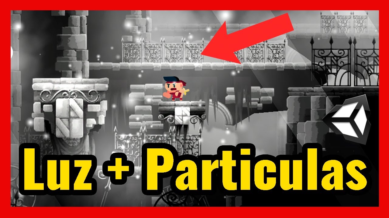 PARTÍCULAS y LUCES Unity 2D 🔥| ESCENARIOS para VIDEOJUEGO