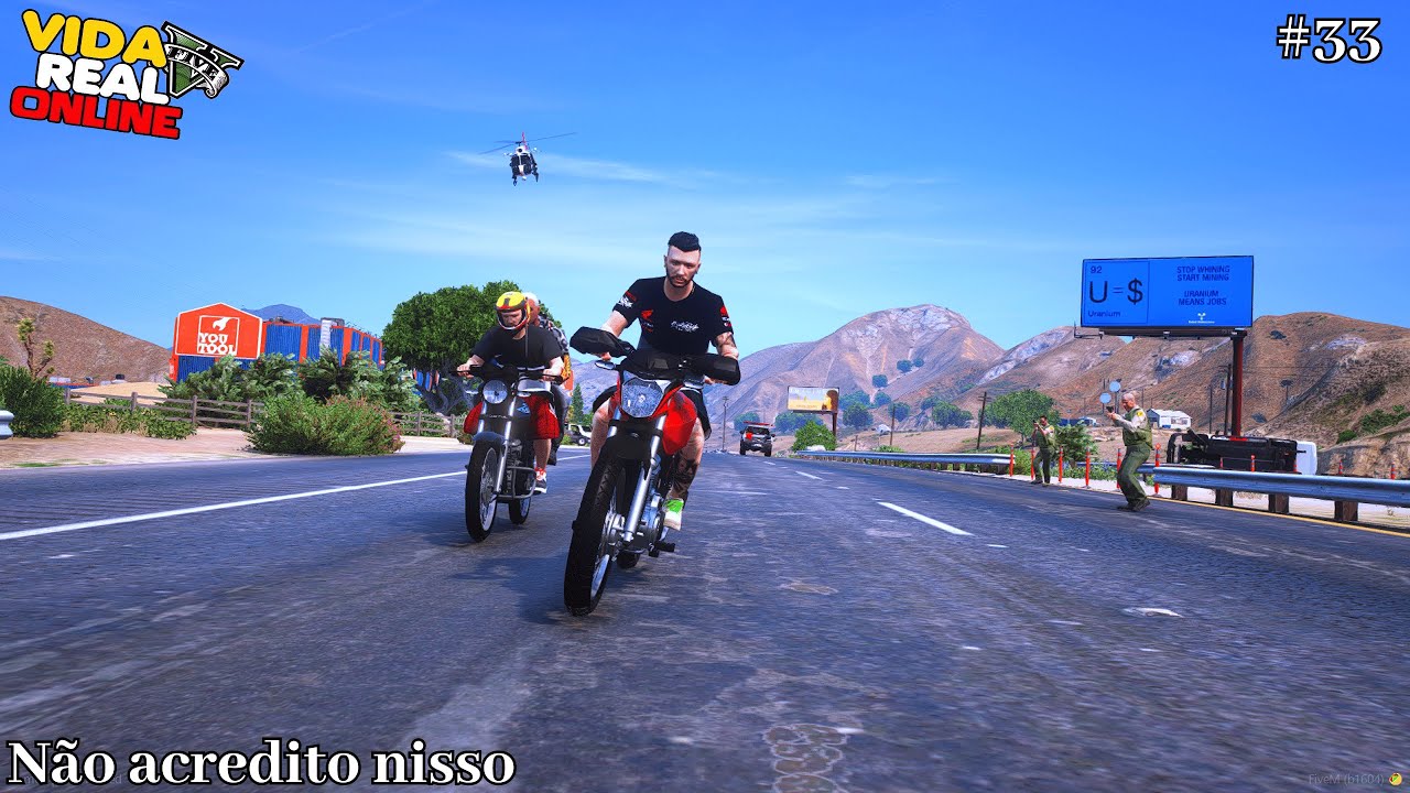 GTA 5 VIDA REAL | CHAMEI MEUS AMIGOS PARA CURTIR O FAMOSO RODOGRAU - #33 T3