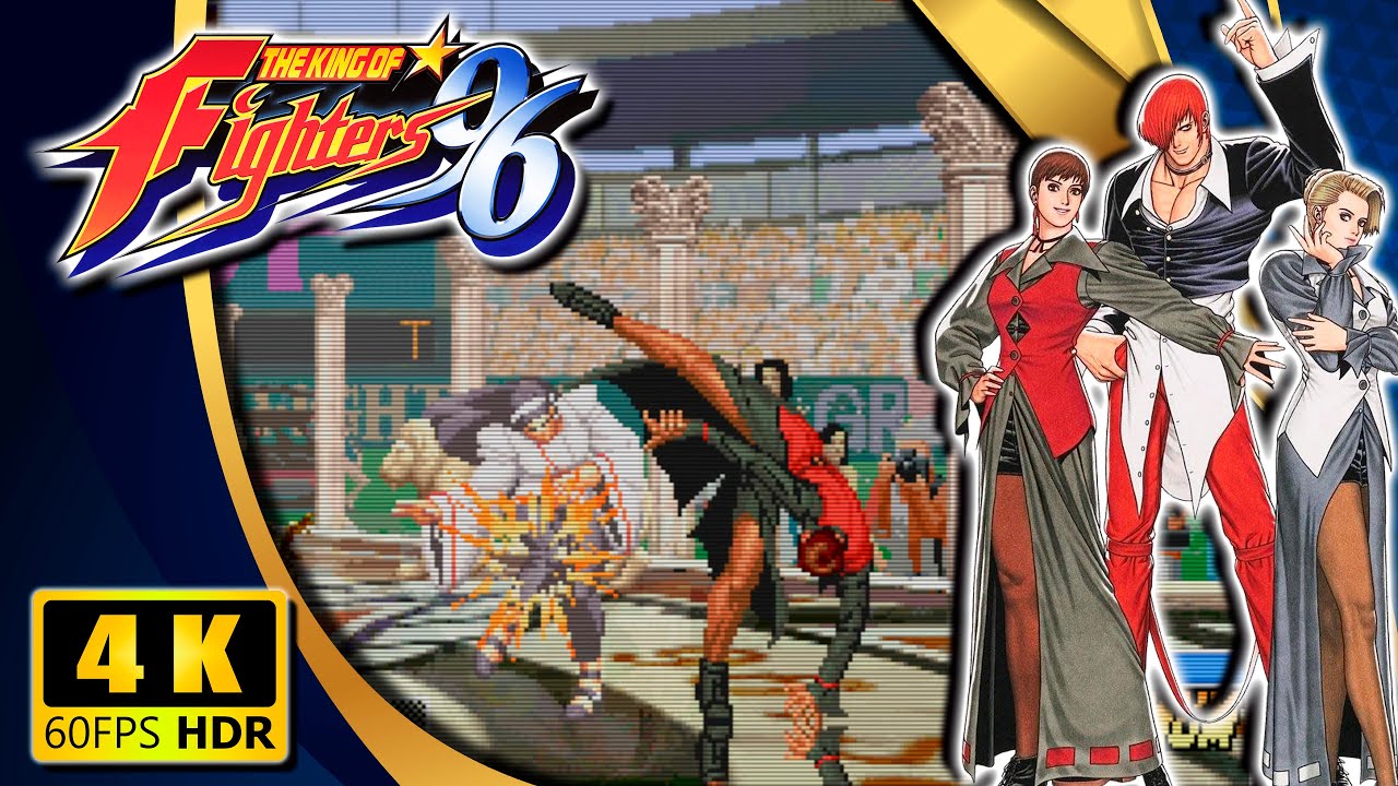 The King of Fighters '96 (Neo Geo CD) 【Longplay】