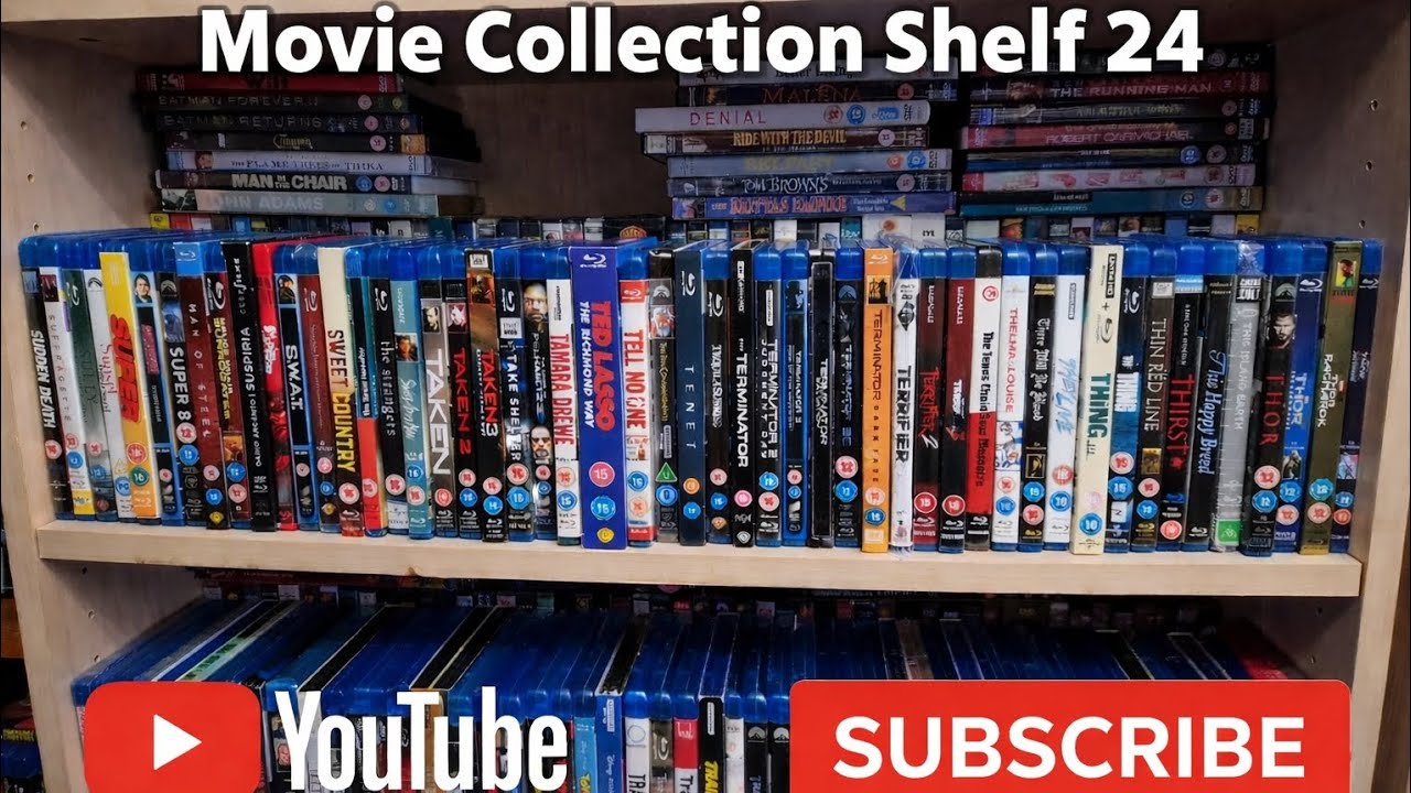 Movie Collection Shelf 24