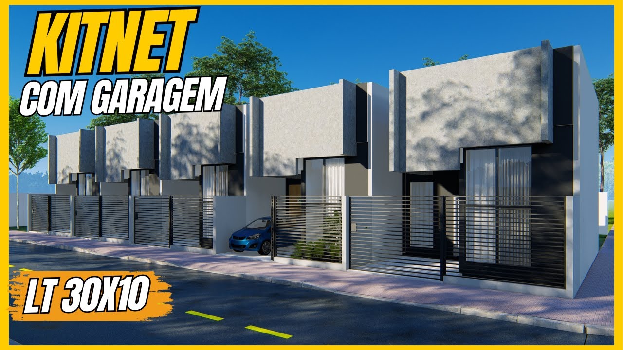 🏠CASAS GEMINADAS| Kitnet em Esquina Lote  10x30