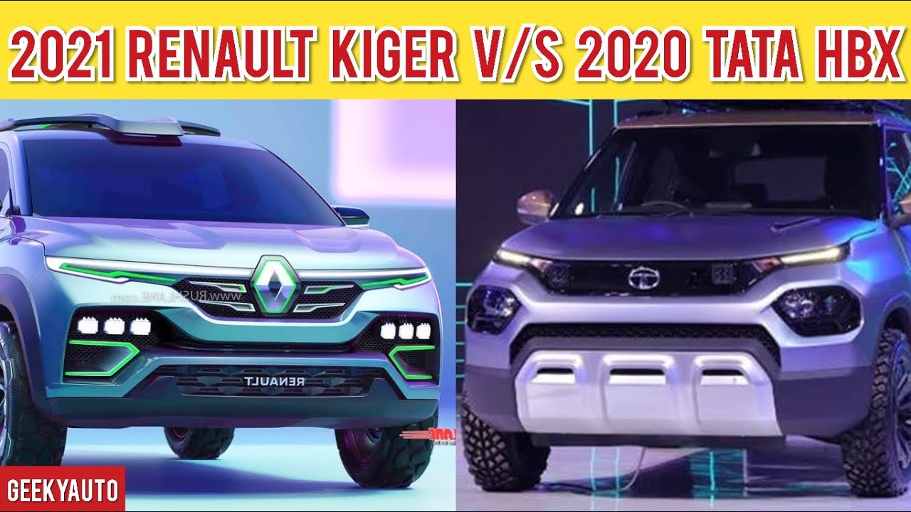 2021 RENAULT KIGER V/S 2020 TATA HBX COMPARISON REVIEW