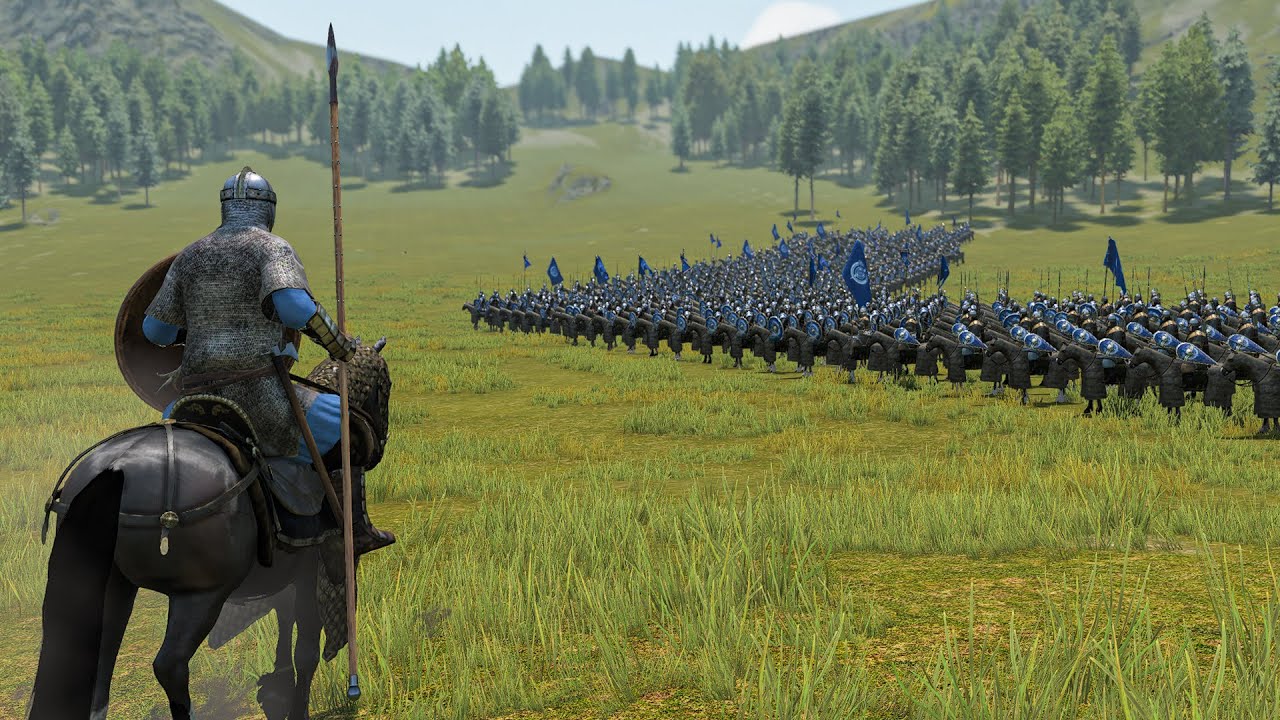 1000 Viking Cavalry vs 1000 Aserai Infantry – Desert Charge of the North | Mount & Blade II
