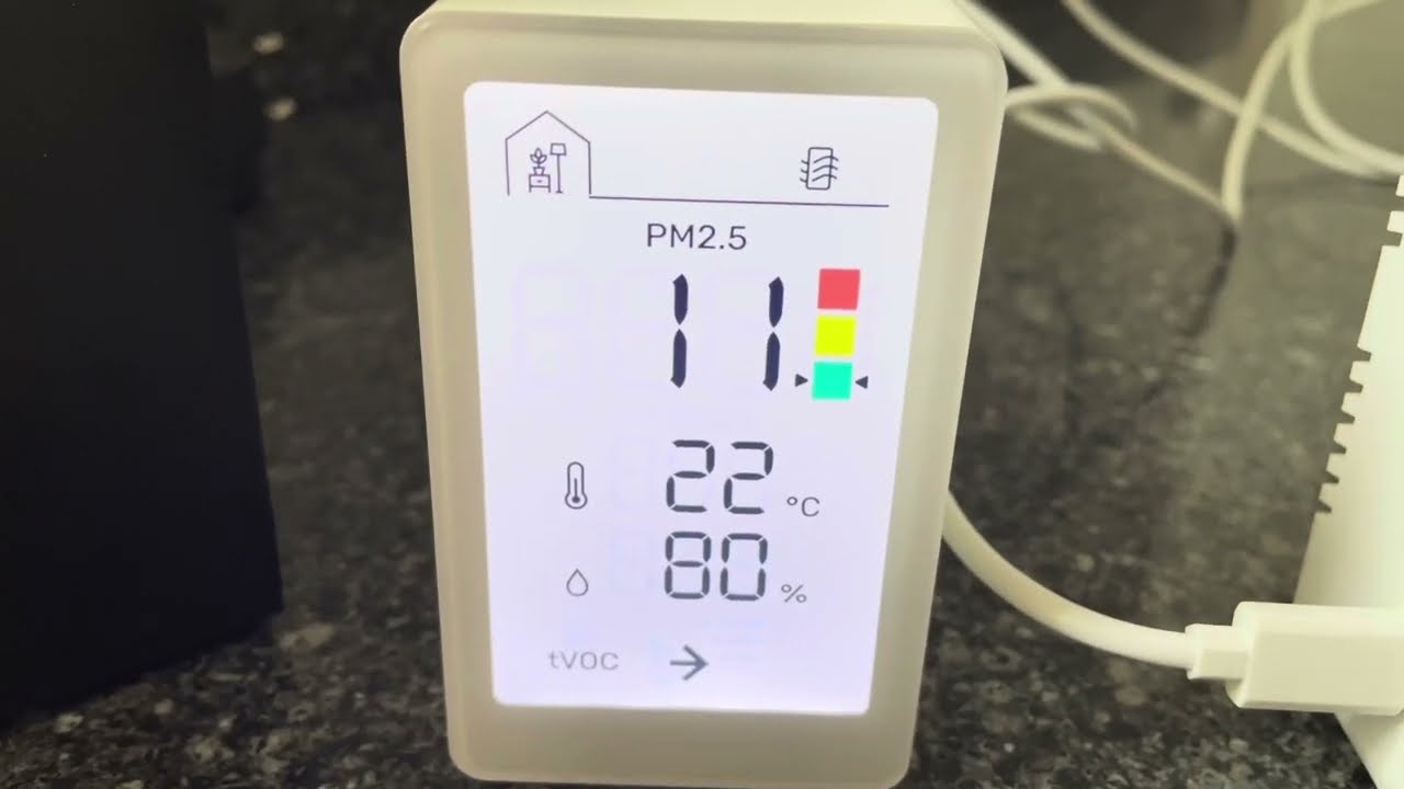 Luchtkwaliteitsensor van de Ikea (Vindstyrka)