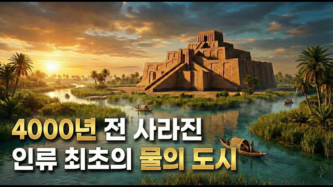 🌙 틀어놓고 주무세요 | 사막의 베네치아, 에리두 | 수메르 문명