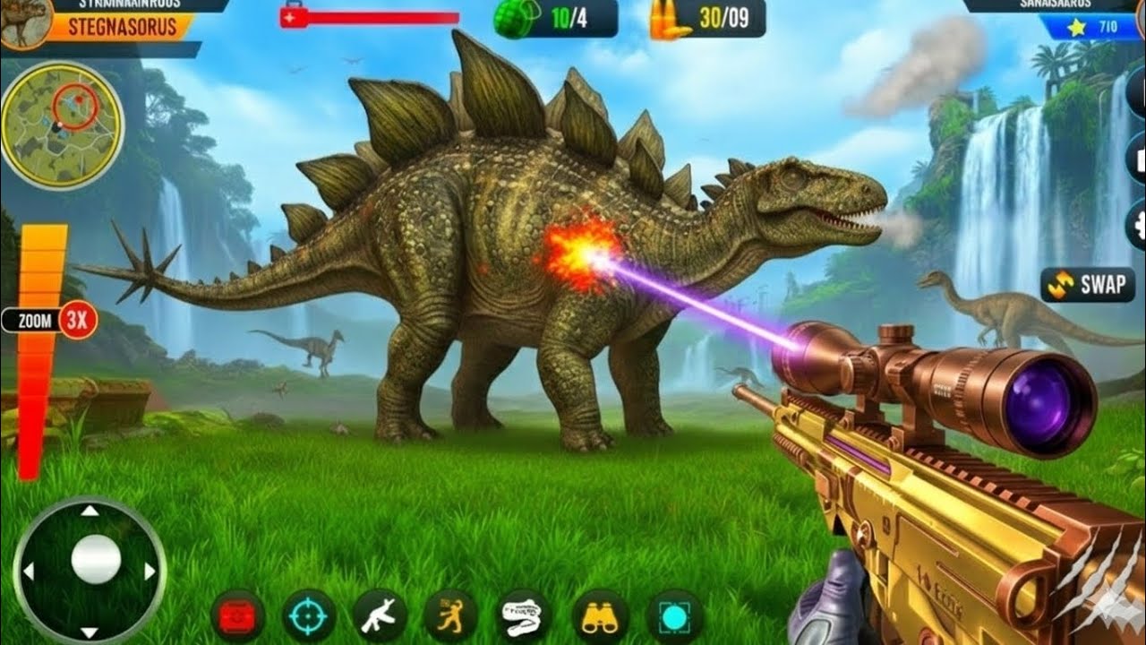 Wild Animal Hunter 3D: Epic Dinosaur Hunting Adventure 🦖|New 2026 Update Gameplay