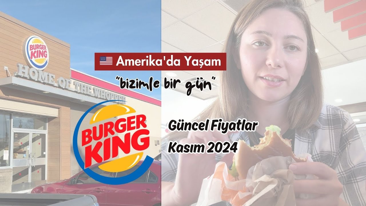 Amerika'da 🇺🇸 Burger King  "Menüler ve 2024 güncel fiyatları" 🍔 Neden artık tercih edilmiyor? #8