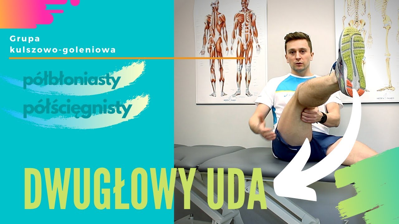 Mięsień dwugłowy Uda - kilka sposobów na rozluźnienie #165 FizjoTerapia HD