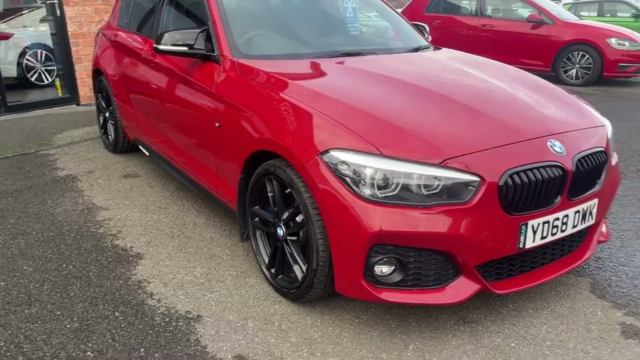 BMW 120D M-SPORT SHADOW EDITION XDRIVE AUTO MELBOURNE RED METALLIC 2018 68-PLATE