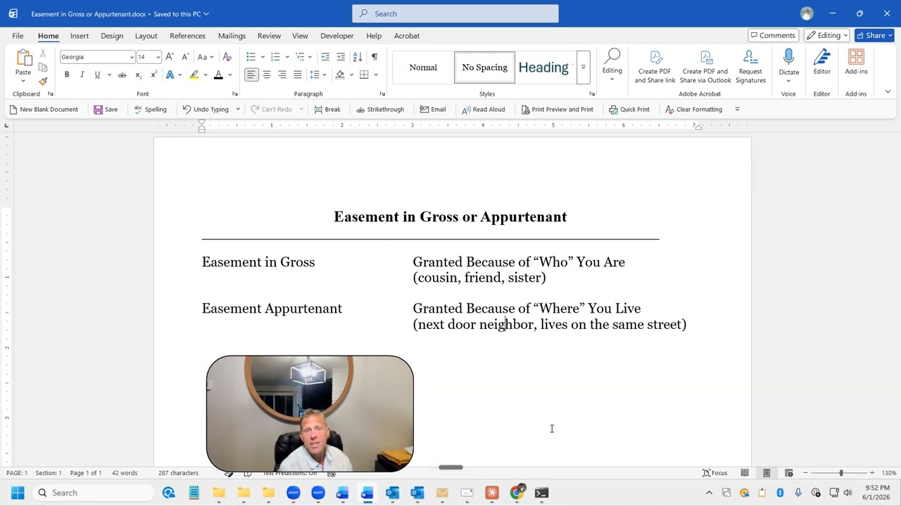 Easement Appurtenant vs. In Gross: Real Property Made Simple by One-Timers