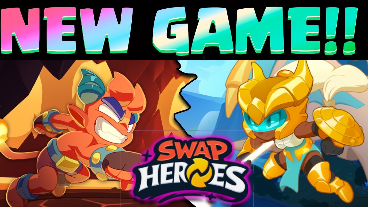 NEW GAME - Swap Heroes: Eternal Legends - THIS One is WORTH a TRY!!