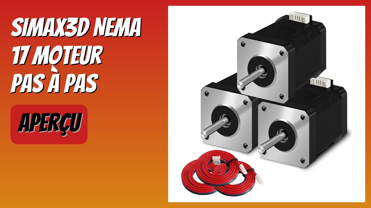 AVIS (2025) : SIMAX3D NEMA 17 Moteur Pas à Pas. DÉTAILS