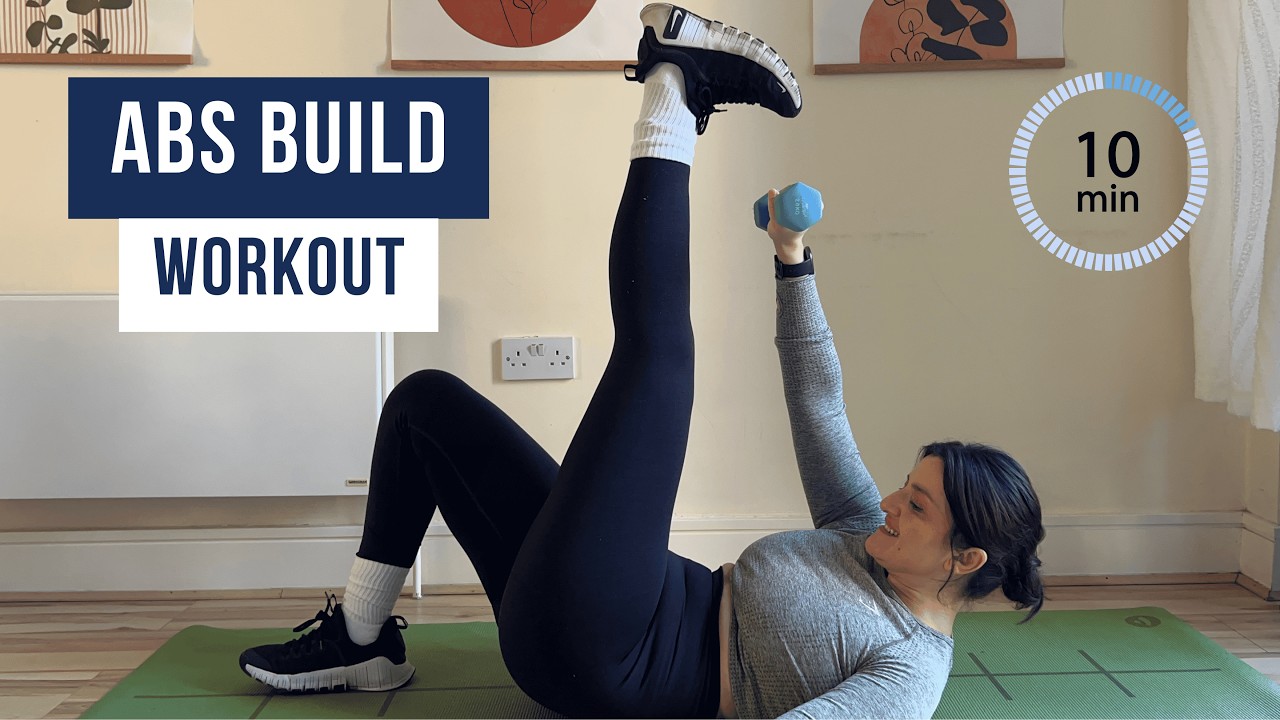 This 10 Minute AB Workout Gets FAST RESULTS! | THE #1 AB WORKOUT Beginner Weights
