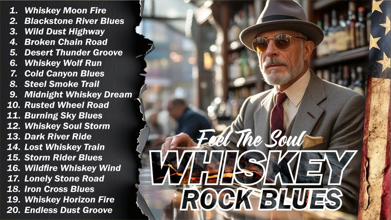Best of Blues Rock - Emotional Soulful Guitar & Soothing Blues Melodies for Relaxing | 24/7 Stream