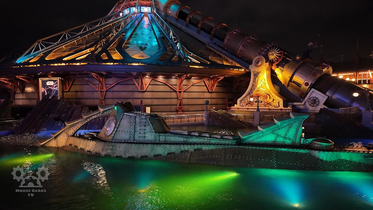 Paris Captain Nemo's Nautilus Submarine Walkthrough at Discoveryland - Disneyland Paris 2024