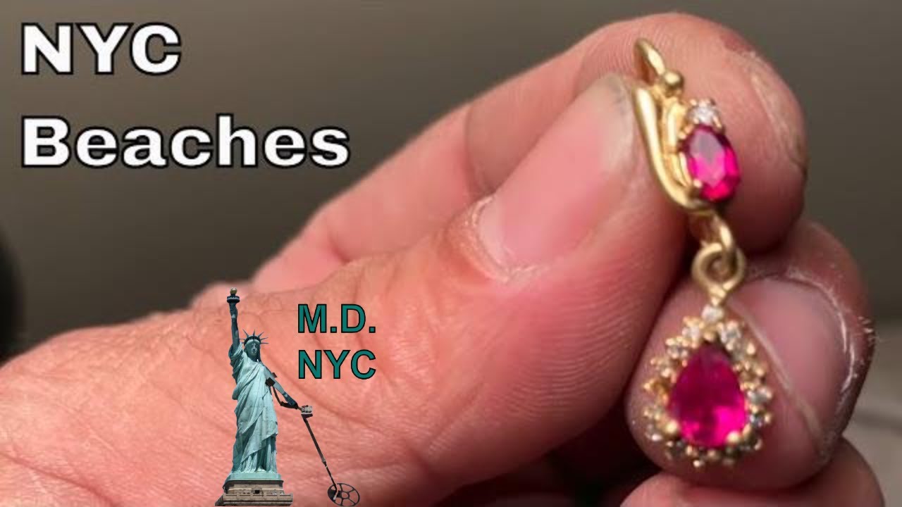 Finding Gold & Platinum On New York City Beaches: Metal Detecting NYC