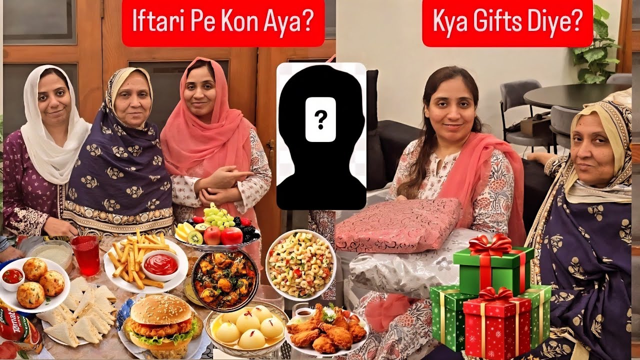 Iftari Me Kon Special Aya?Gifts Me Kya Diya?(LollipopSamosa,ChickenCheeseBreadPatties)Recipes😛👌