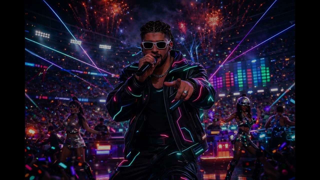 Fuego en la Pista –  Bad Bunny | Super Bowl Halftime show