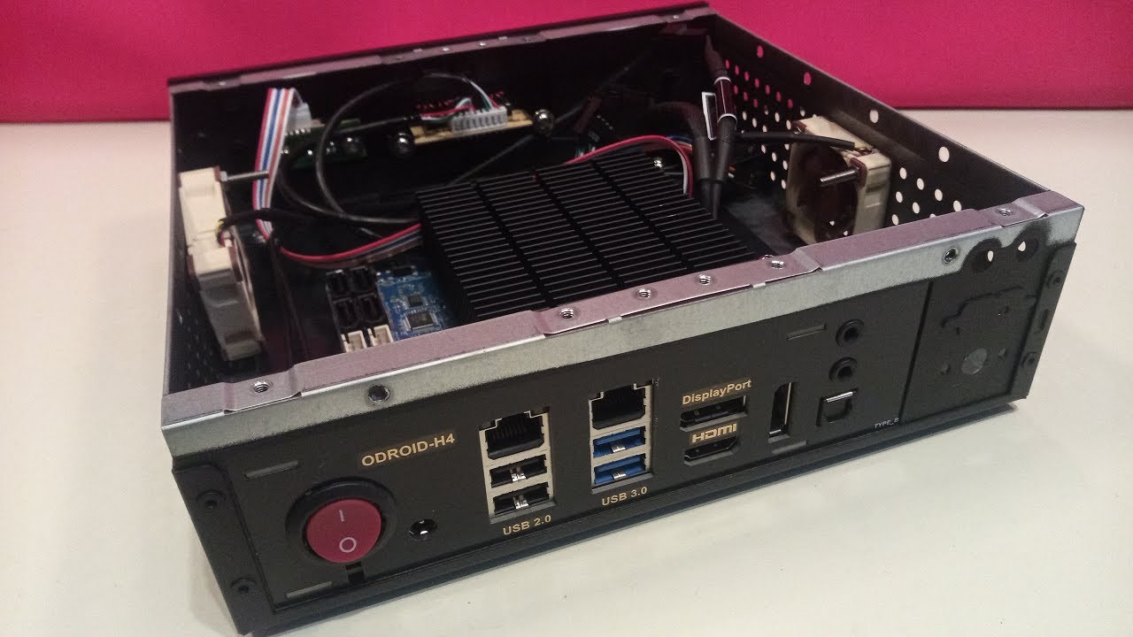 Odroid H4+ in a C60 Mini ITX case