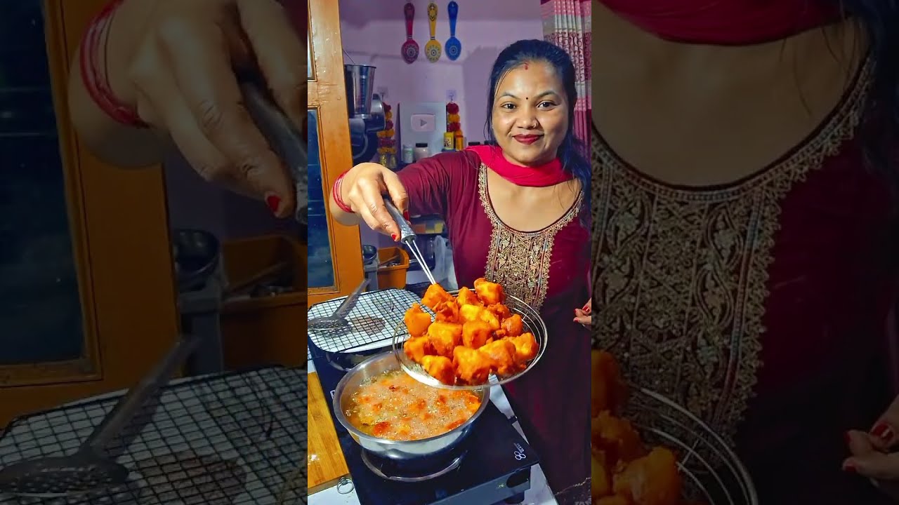 4 कच्चे आलू से बानया सबने मन भर _भर खाया 🤪😋