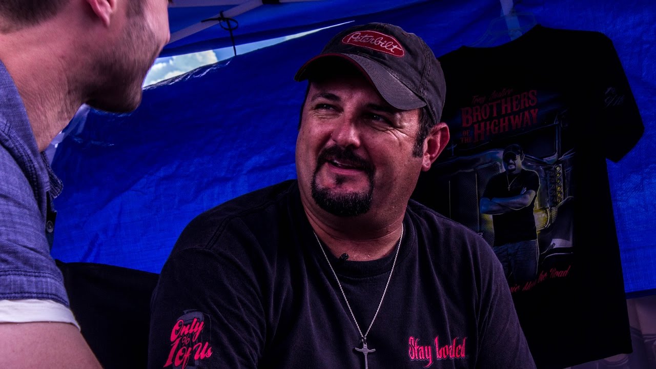 Trucker & Country Music Artist TONY JUSTICE on Truckerville!