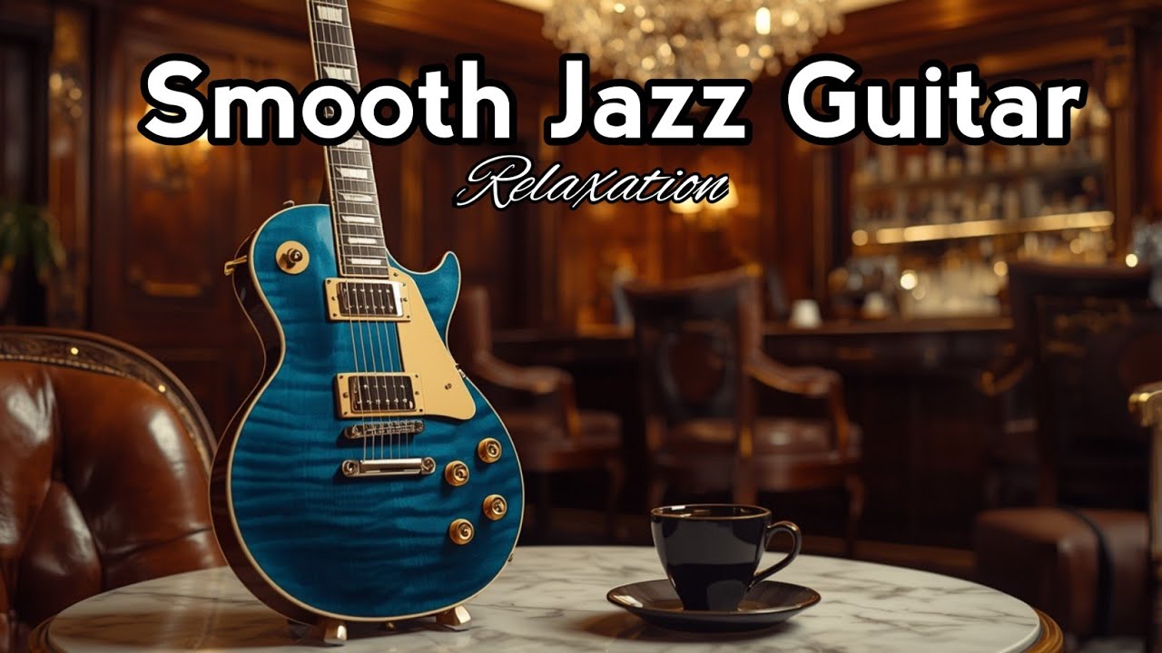 Smooth Jazz Guitar - Elegant Jazz Guitar Instrumental | Calm Background Music for Relaxation
