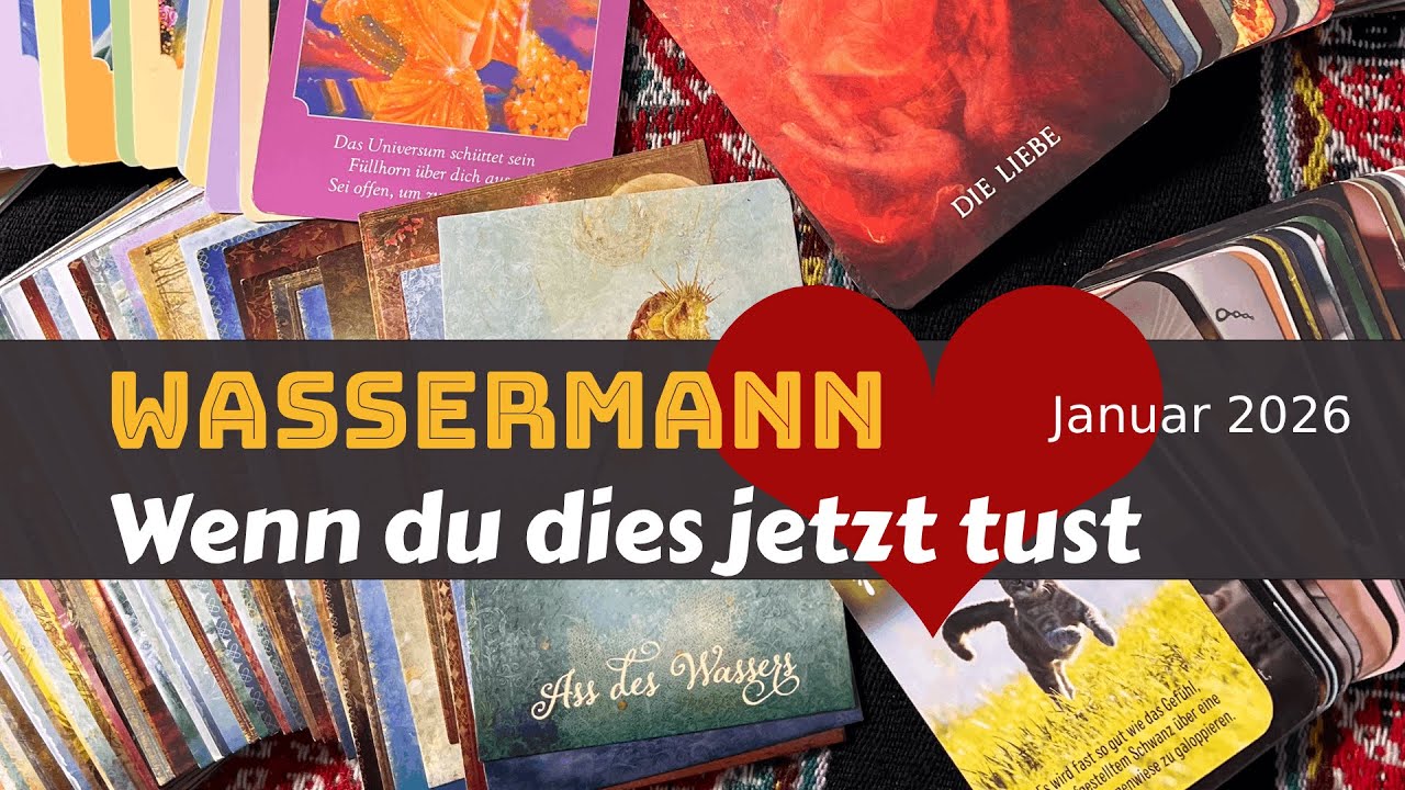 Wassermann❤️Wenn du dies tust im Januar 2026