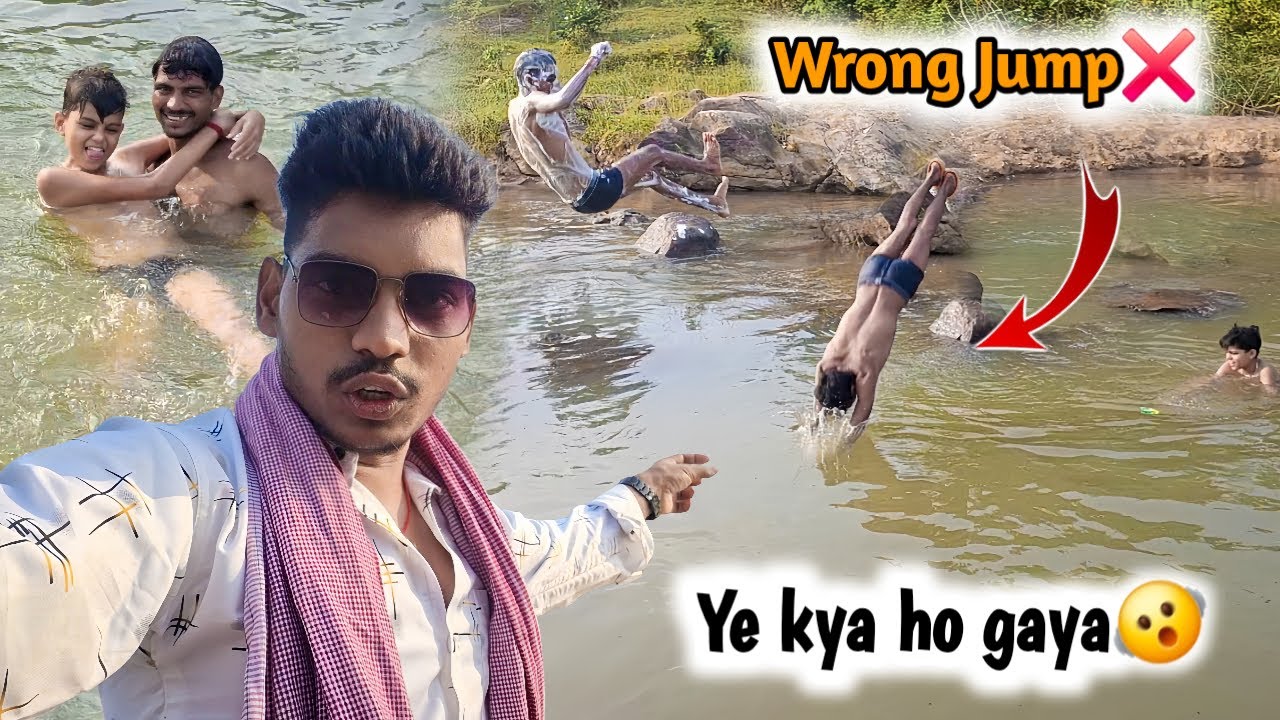 ऐसा jump कभी मत करना 😭 || River blog gone wrong😪