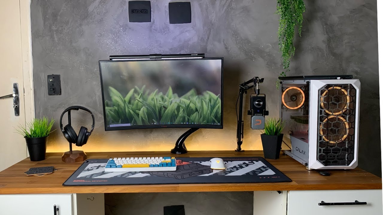 MEU SETUP GAMER ATUALIZADO  - Mostrei tudo que recebi de marcas em abril