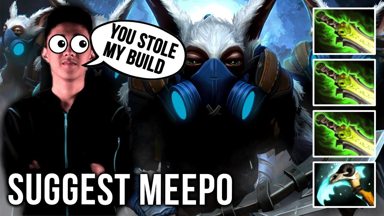 New Meepo GOD?! Suggest Meepo with Abed Build 3x Ethereal Blade Build - EPIC Dota 2