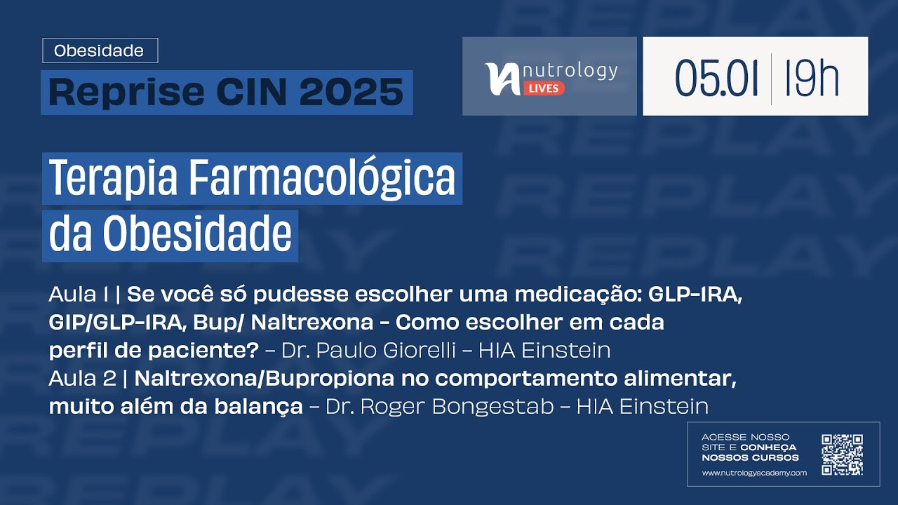 Reprise CIN25 | Terapia Farmacológica da Obesidade