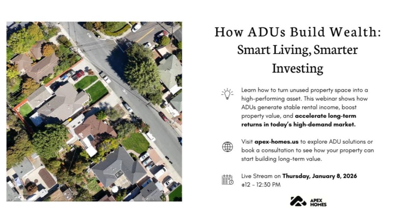 How ADUs Build Wealth: Smart Living, Smarter Investing