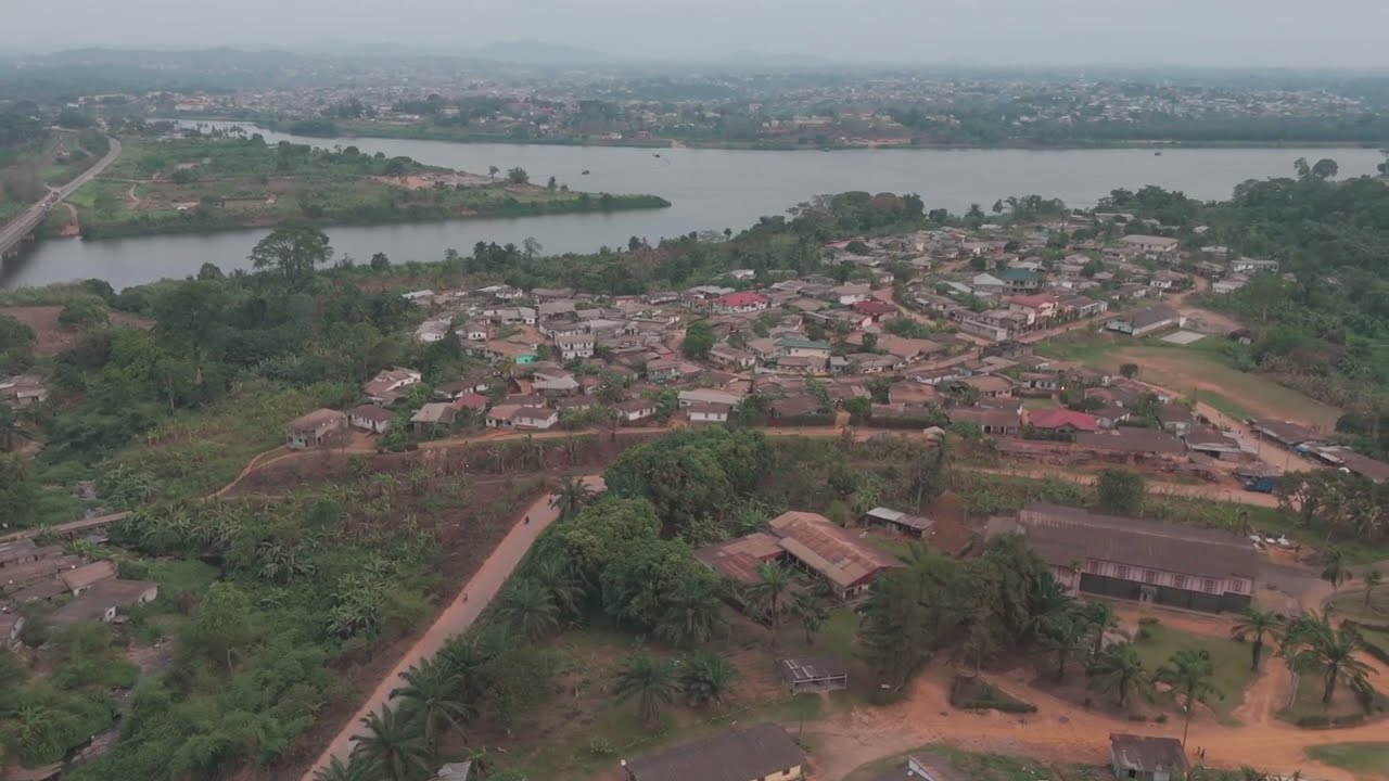 EDEA - Cameroun | Free Aerial Shots | No Copyright Drone Shots | free stock videos