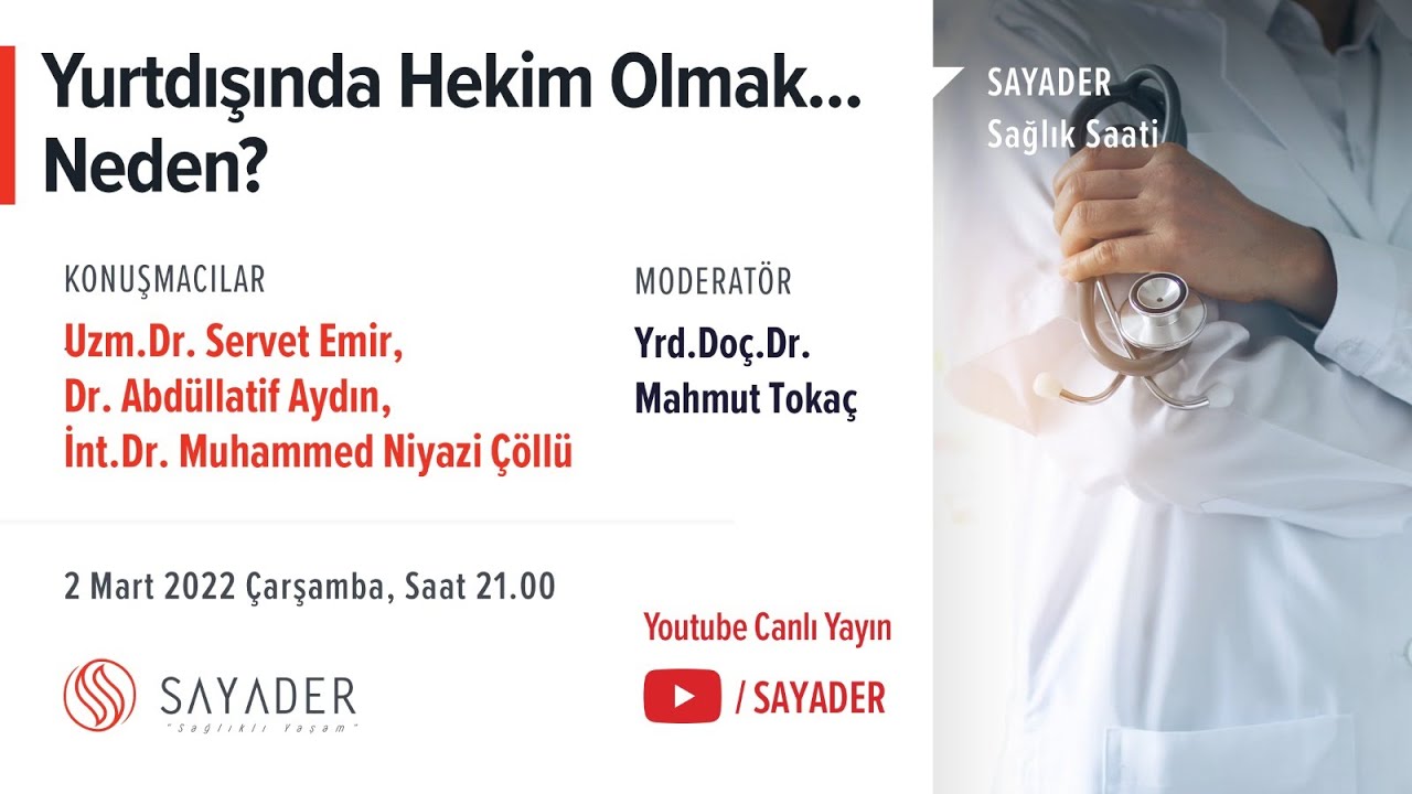 Yurtdışında Hekim Olmak... Neden?