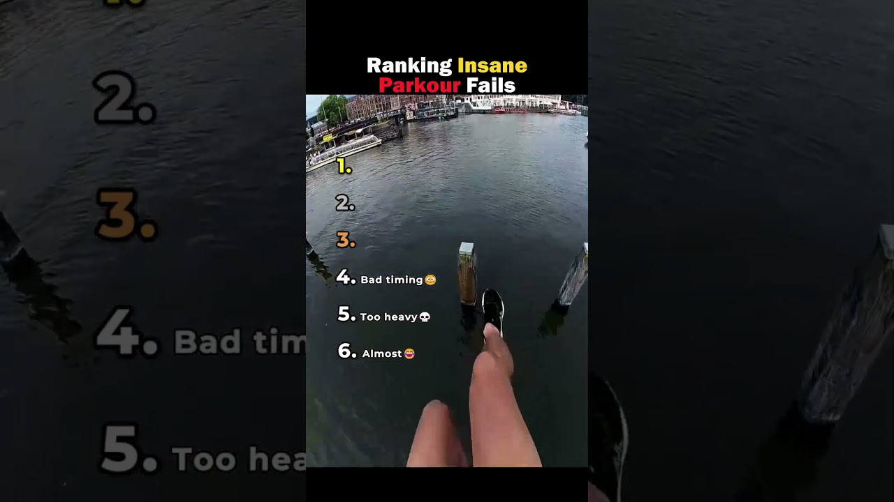 Ranking Insane Parkour Fails