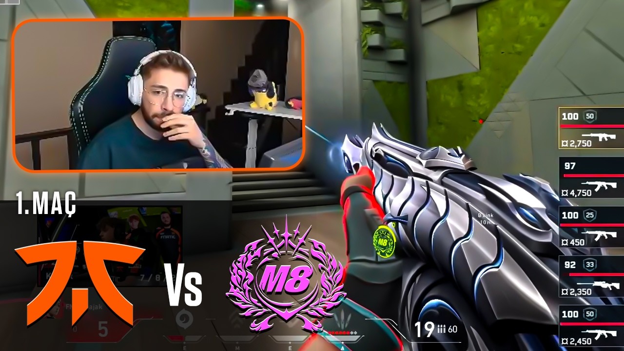 FNC vs M8 1. MAÇ | VCT EMEA 2026 Kickoff | VALORANT (COMBATRY Fnatic vs Gentle Mates izliyor)