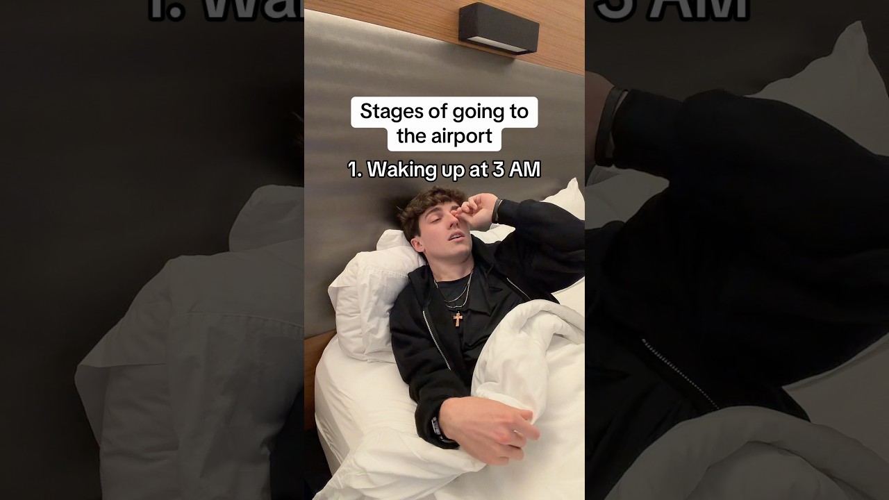 Stages of Going to the Airport ✈️