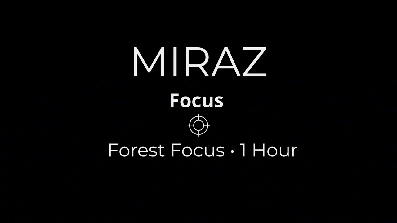 Morning Forest · Clean Nature Ambience for Focus 1 Hour