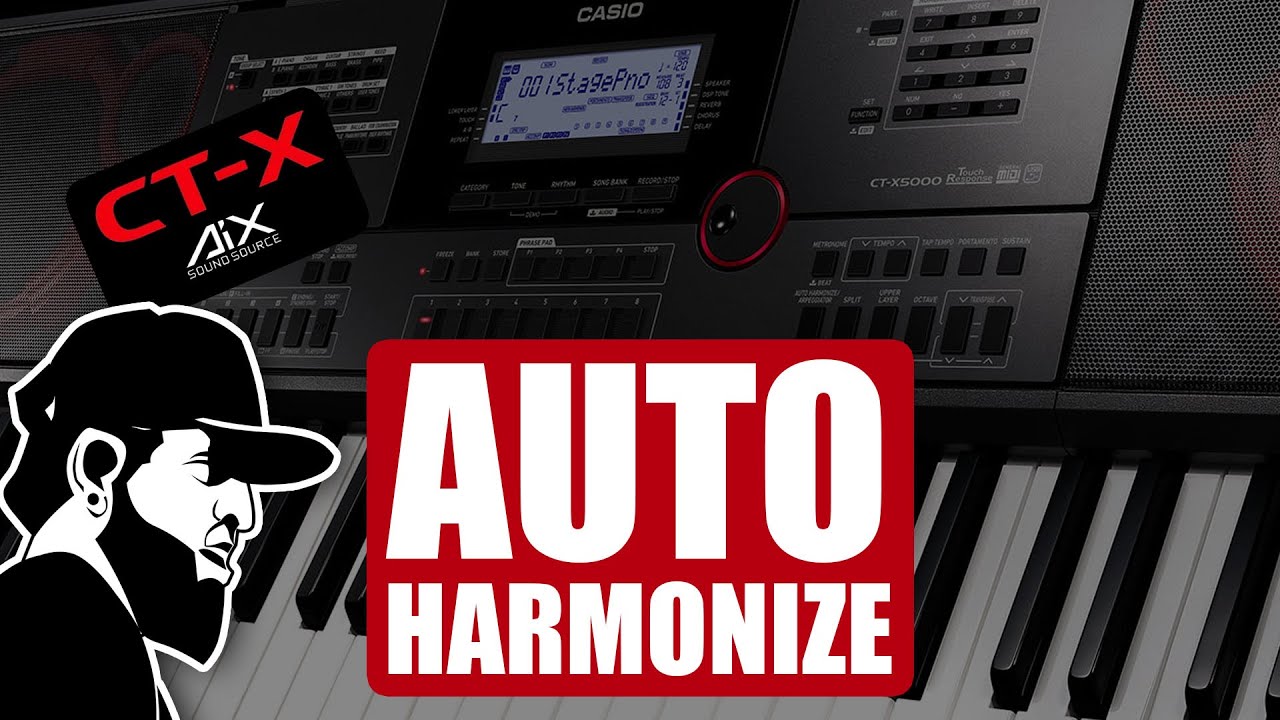 Auto Harmonize - O Quê É E Como Usar? | Casio CT-X5000