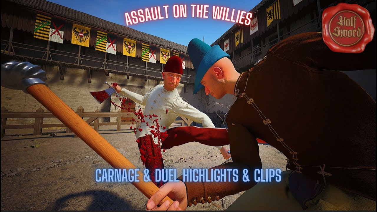 Half Sword Brutal Clips & Highlights #1 | Carnage Duels