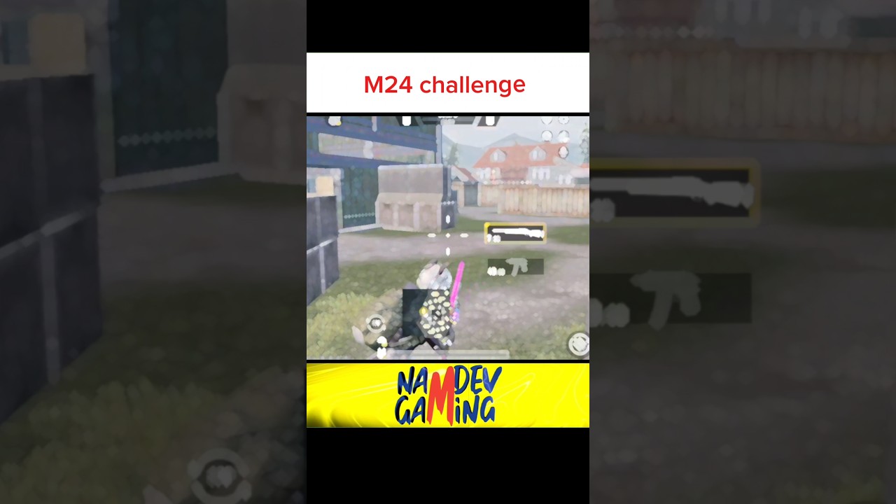 M24 challenge 🔥 # bgmi #shots #viral