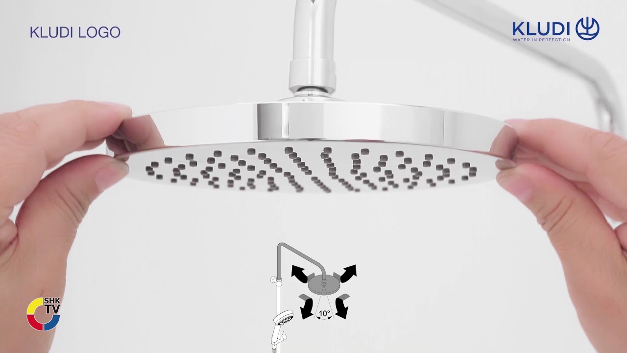 KLUDI LOGO THM Dual Shower System 1S | SHK-TV Produkte