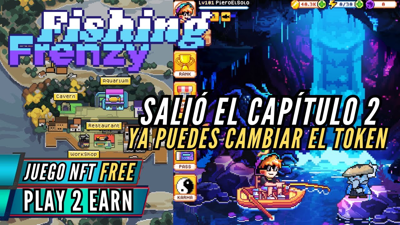 Fishin Frenzy: Capítulo 2 (Gana tokens $Fish)