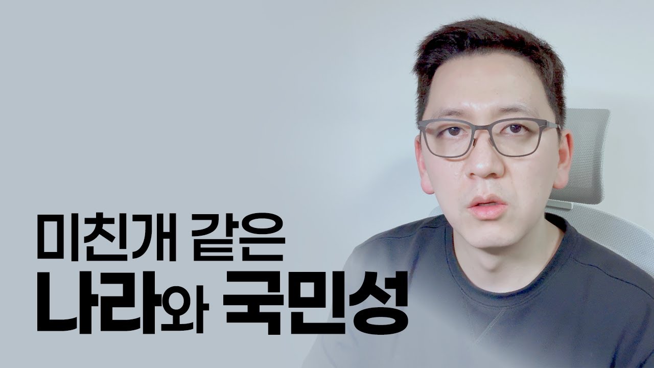 미친개 같은 나라와 국민성